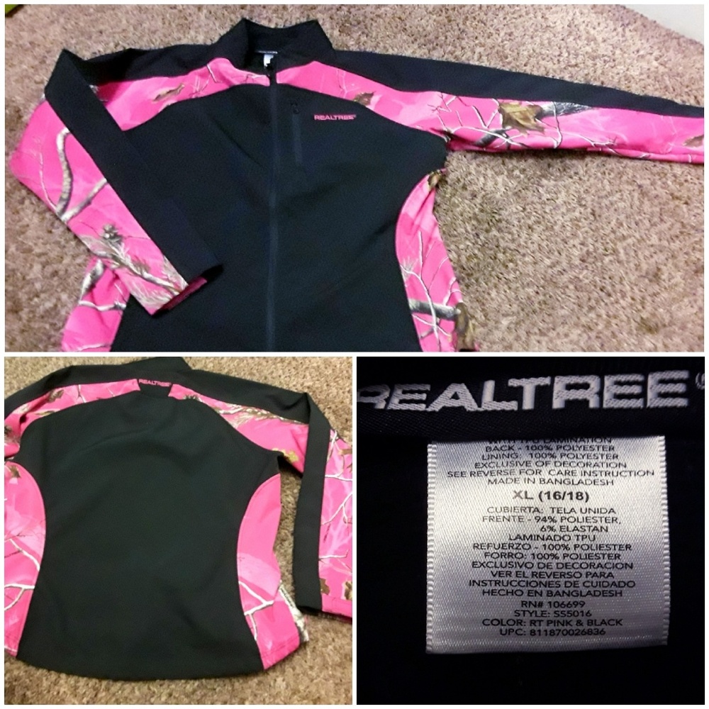 Realtree ladies jacket size-XL 16-18 EUC!!!
